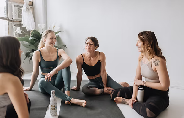 Group Yoga Session